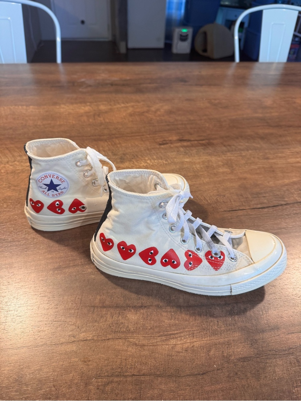 Comme des Garçons PLAY x Converse Chuck 70 High Top Women’s 7